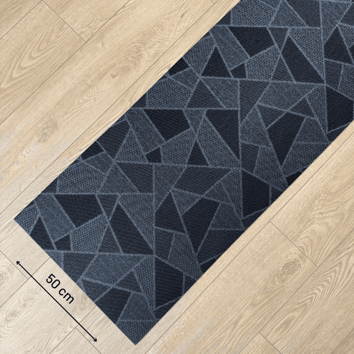 Immagine del prodotto Tappeto Cucina a metro SAN PIETRINO BLACK in Pvc H 50 cm - scegli tu la misura | Pietro Zanetti Home