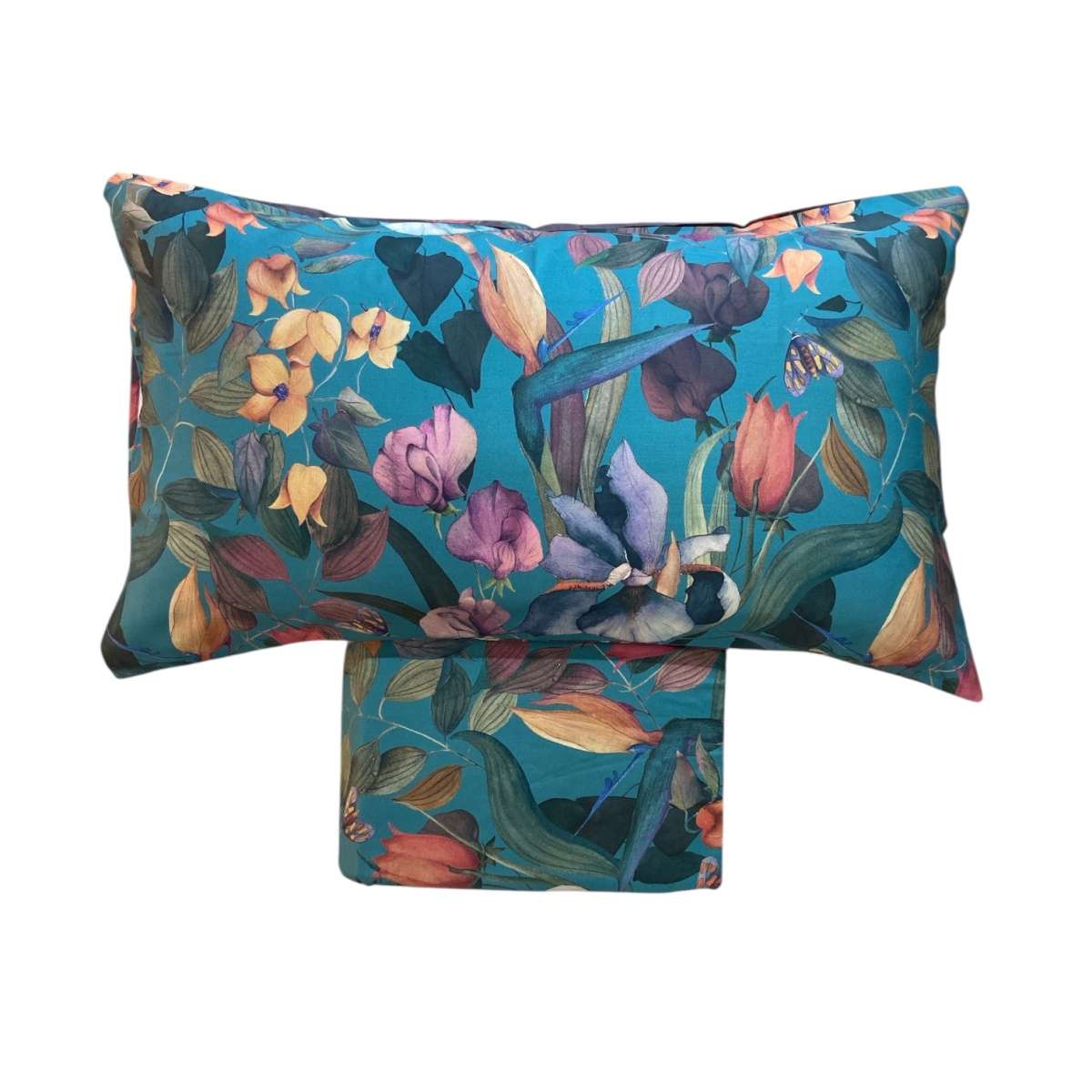 Immagine del prodotto Copripiumino Matrimoniale Iris Persiano in Satin - 2 Colori | Pietro Zanetti Home