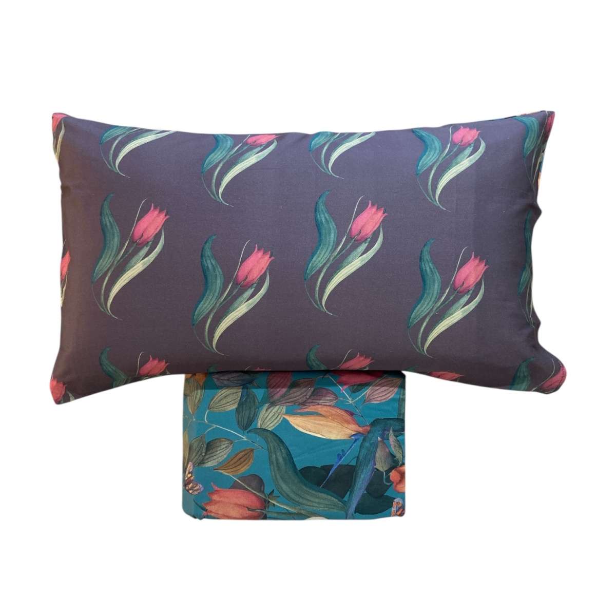 Immagine del prodotto Copripiumino Matrimoniale Iris Persiano in Satin - 2 Colori | Pietro Zanetti Home
