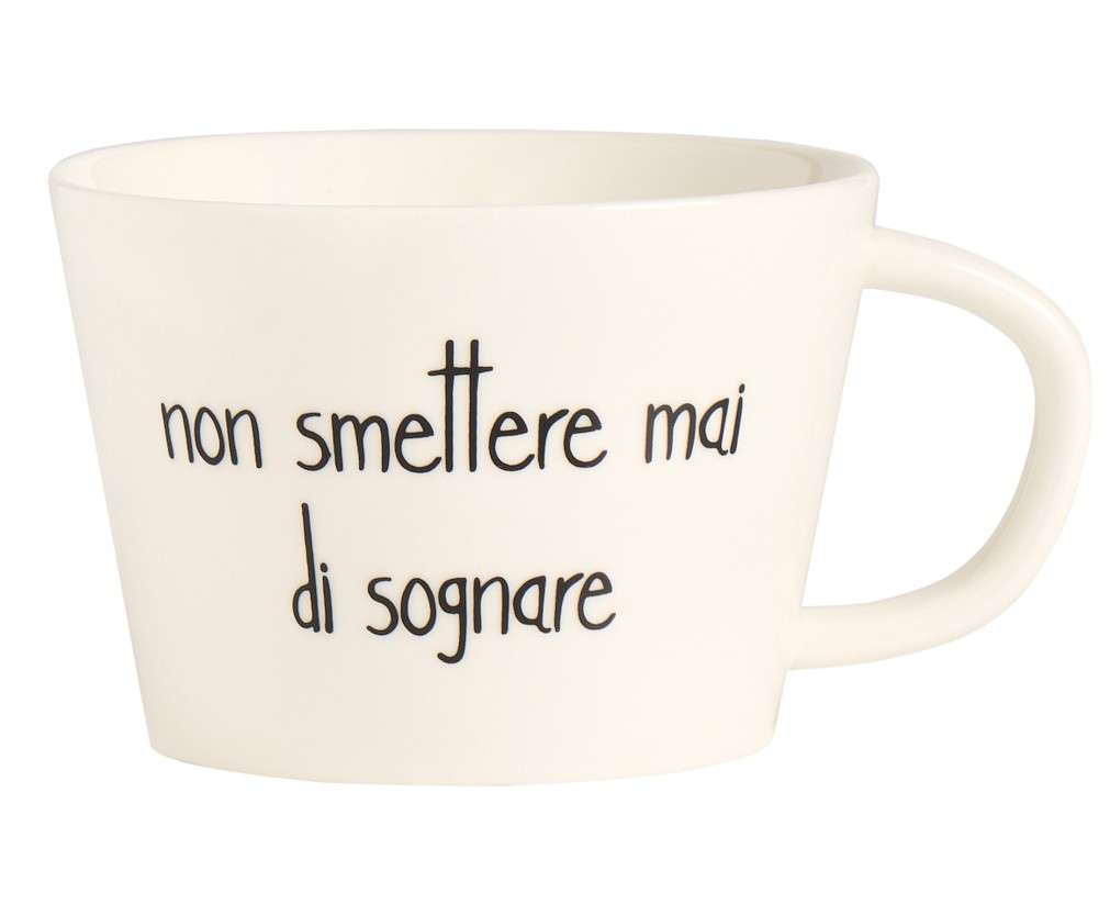 Immagine principale di Tazza in Ceramica Non Smettere Mai Di Sognare 580 ml | Simple Day