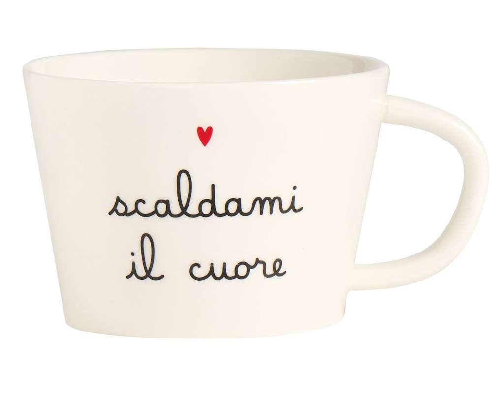 Immagine principale di Tazza in Ceramica Scaldami il Cuore 580 ml | Simple Day