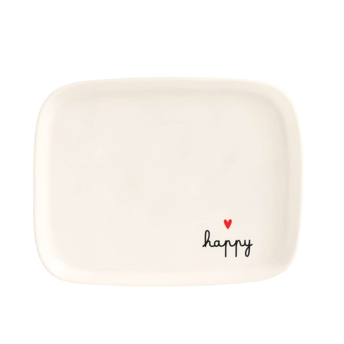 Immagine del prodotto Piatto Rettangolare in Ceramica Happy | Simple Day
