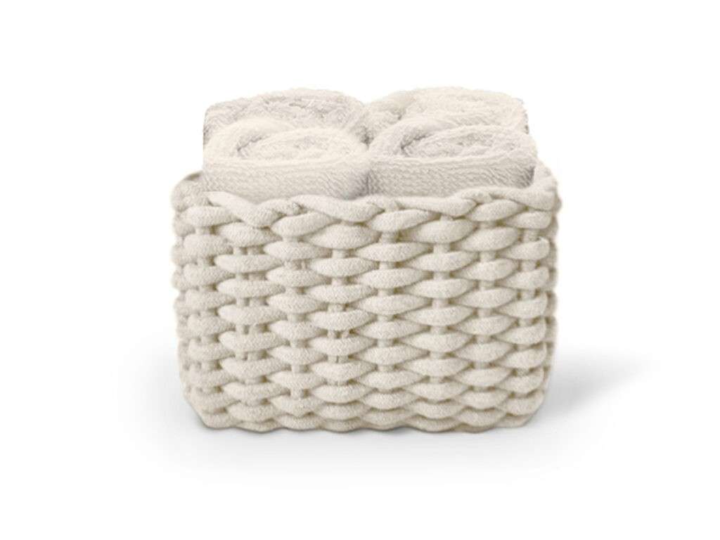 Immagine principale di Set 4 Lavette Classic con Cestino 3030 Daunex -4 Colori | Daunex