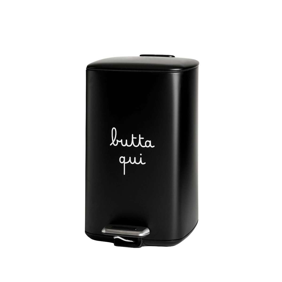 Immagine del prodotto Pattumiera 20L Butta Qui Nera 37x27xh45 cm | Simple Day