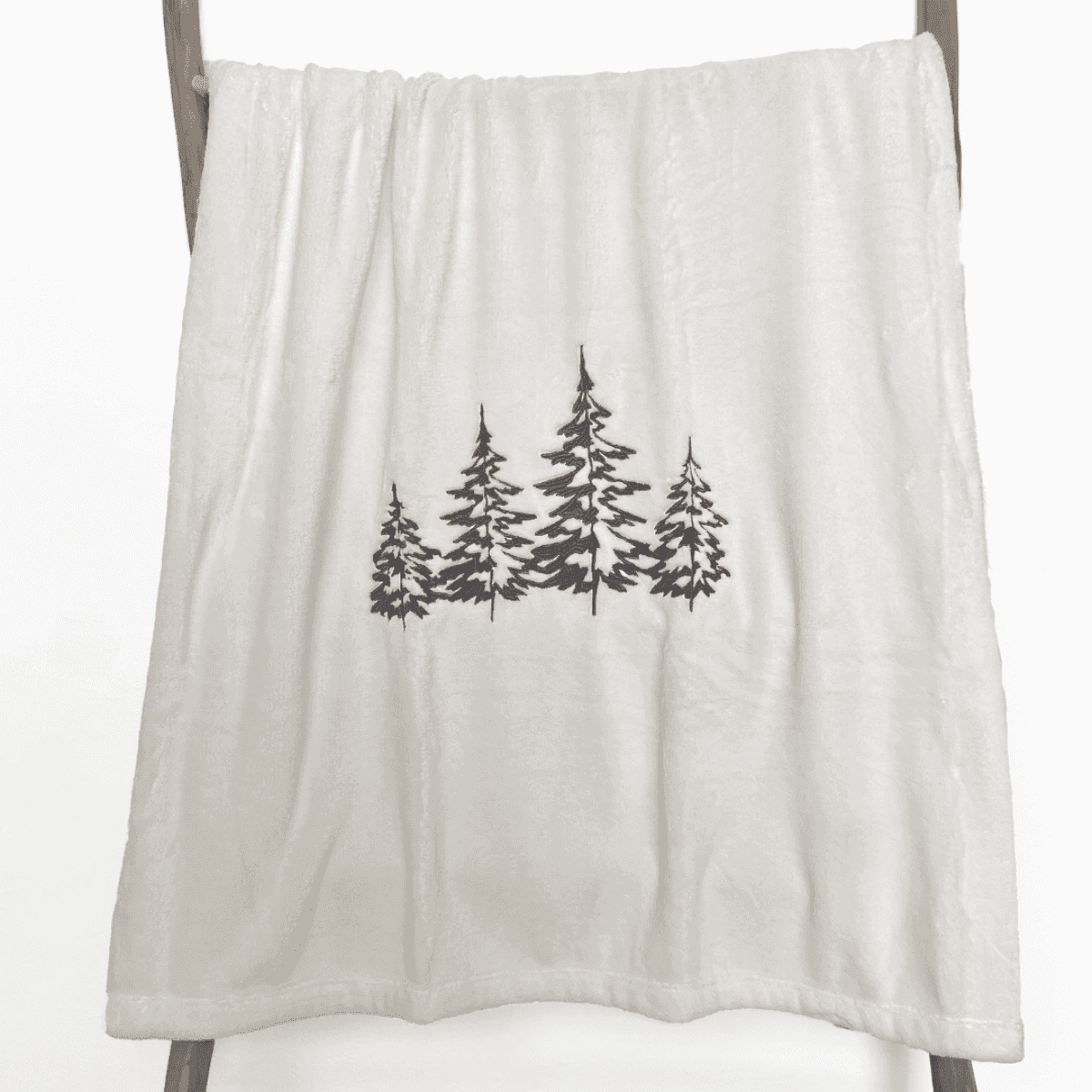 Immagine del prodotto Coperta Singola Alberi Ricamati in Microfibra 150x200 cm | Daunex