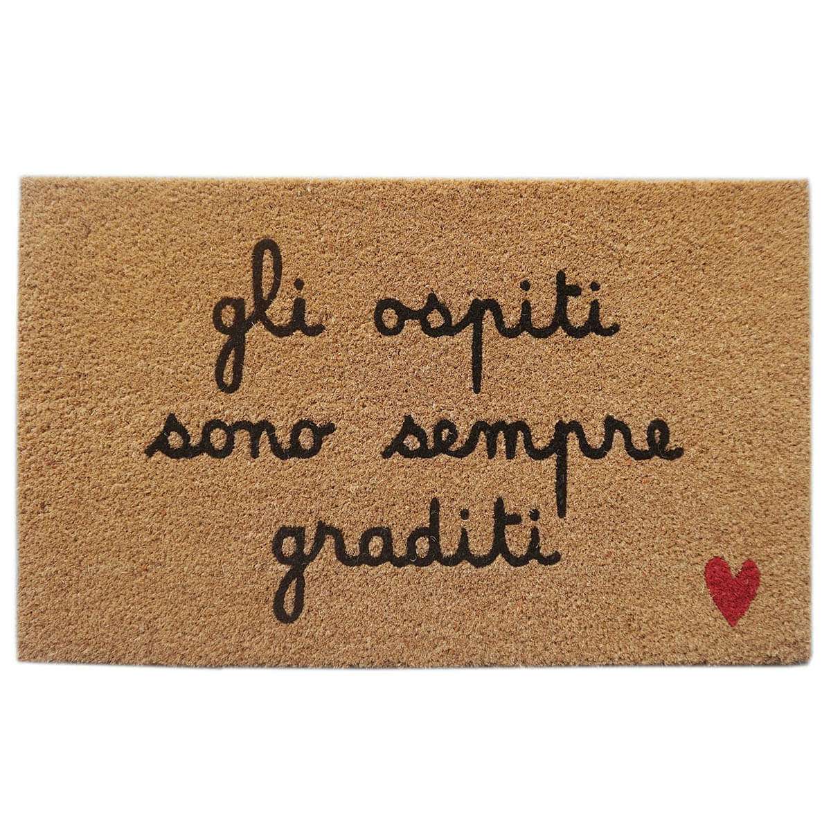 Immagine del prodotto Zerbino Gli Ospiti Sono Sempre Graditi 45x75cm | Simple Day