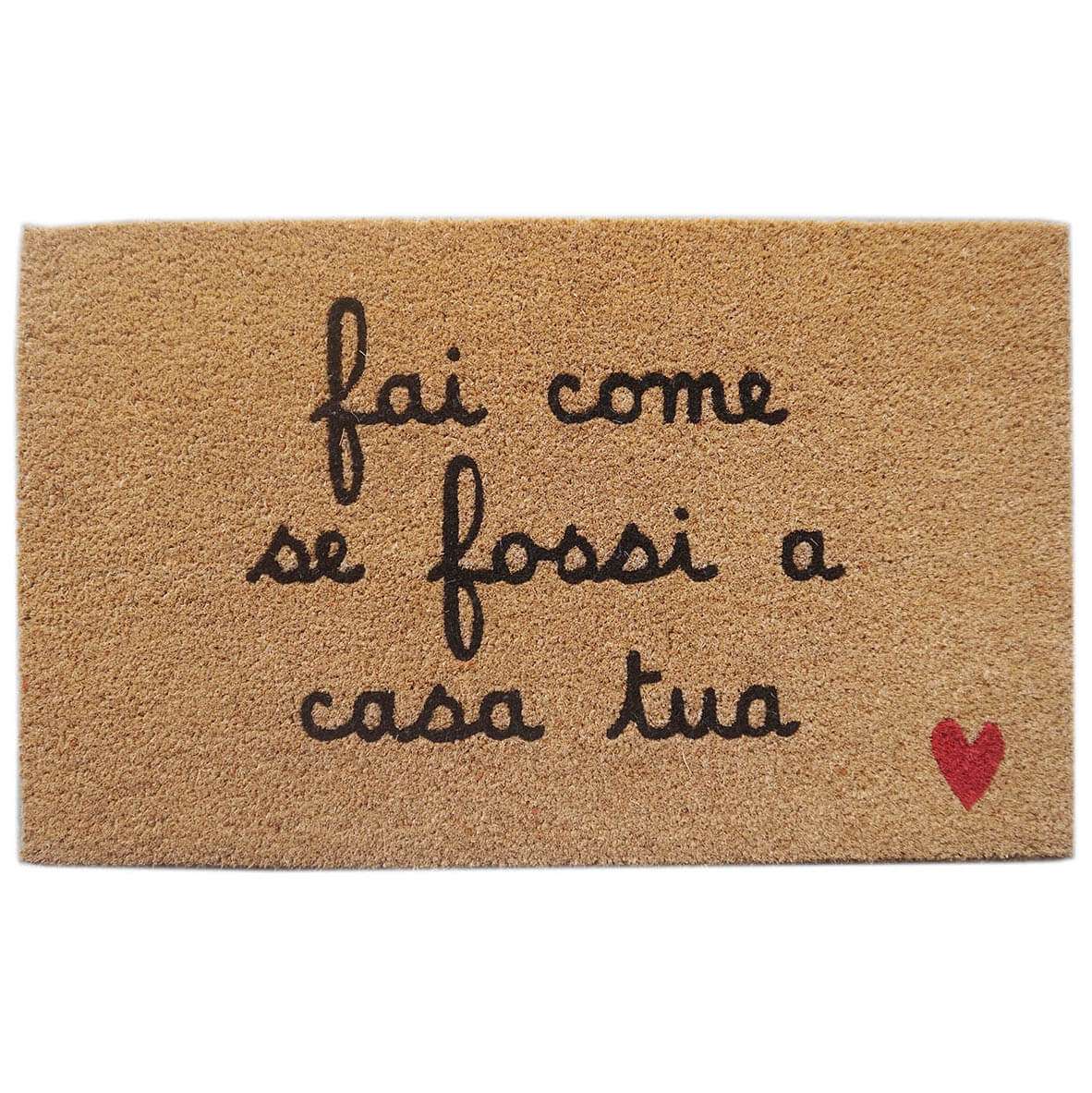 Immagine principale di Zerbino Fai Come se Fossi a Casa Tua 45x75cm | Simple Day