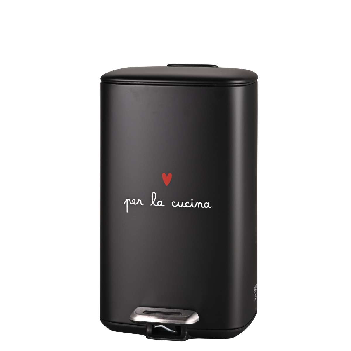Immagine del prodotto Pattumiera 20L Nera Per la Cucina  37x27xh45 cm | Simple Day