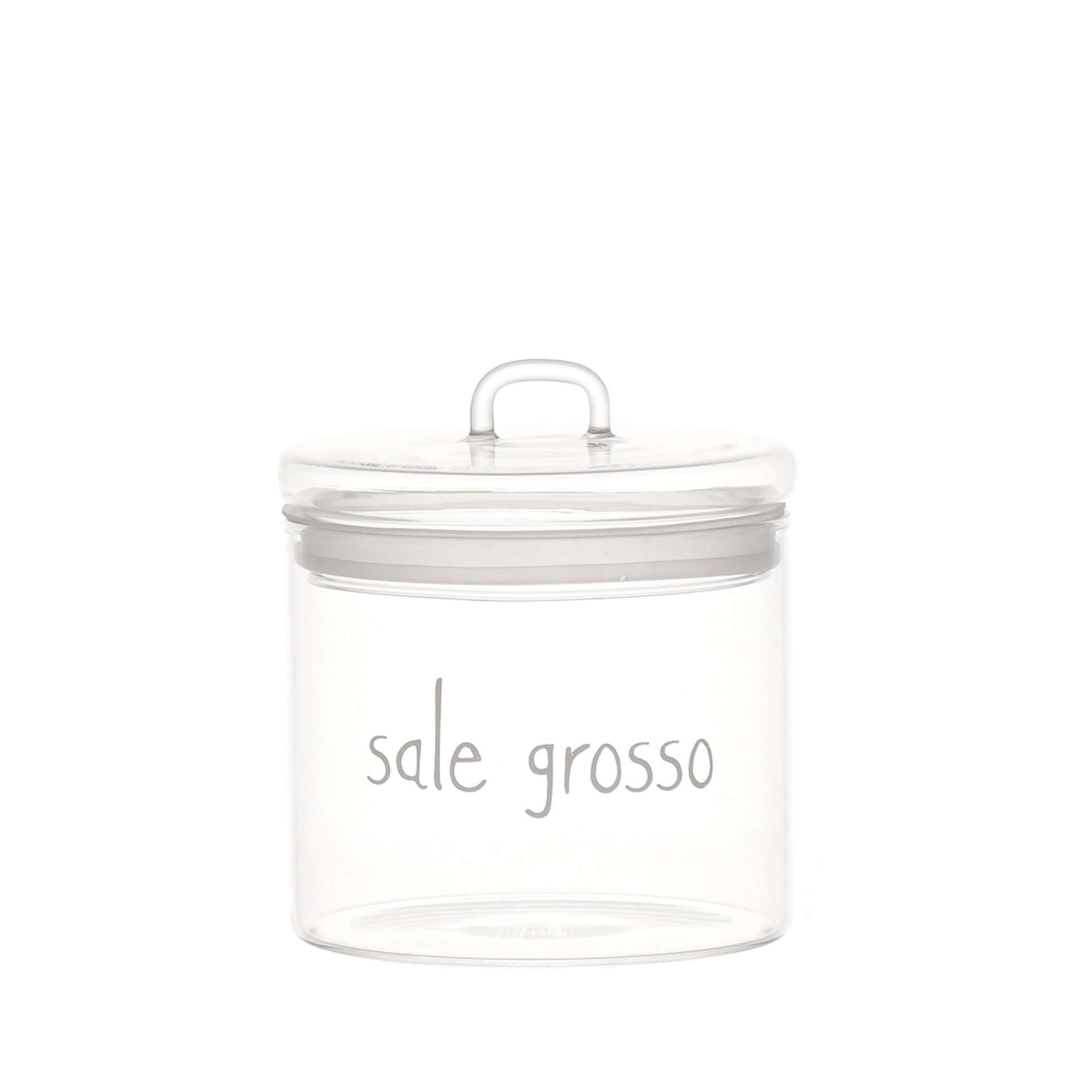 Immagine principale di Barattolo in vetro borosilicato Sale Grosso 12 cm | Simple Day