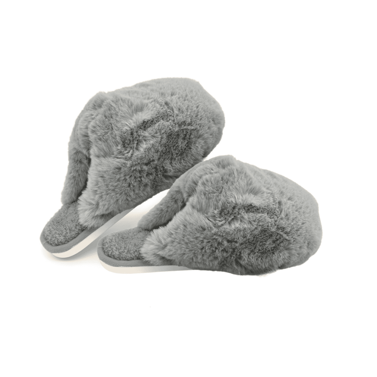 Immagine del prodotto Pantofole Pouf Antracite - 3 Taglie | Daunex