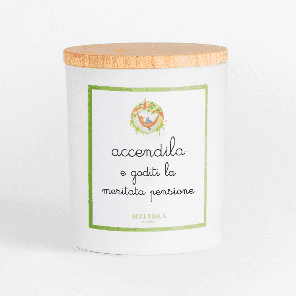 Immagine principale di Candela Accendila - Pensione | Accendila Candle