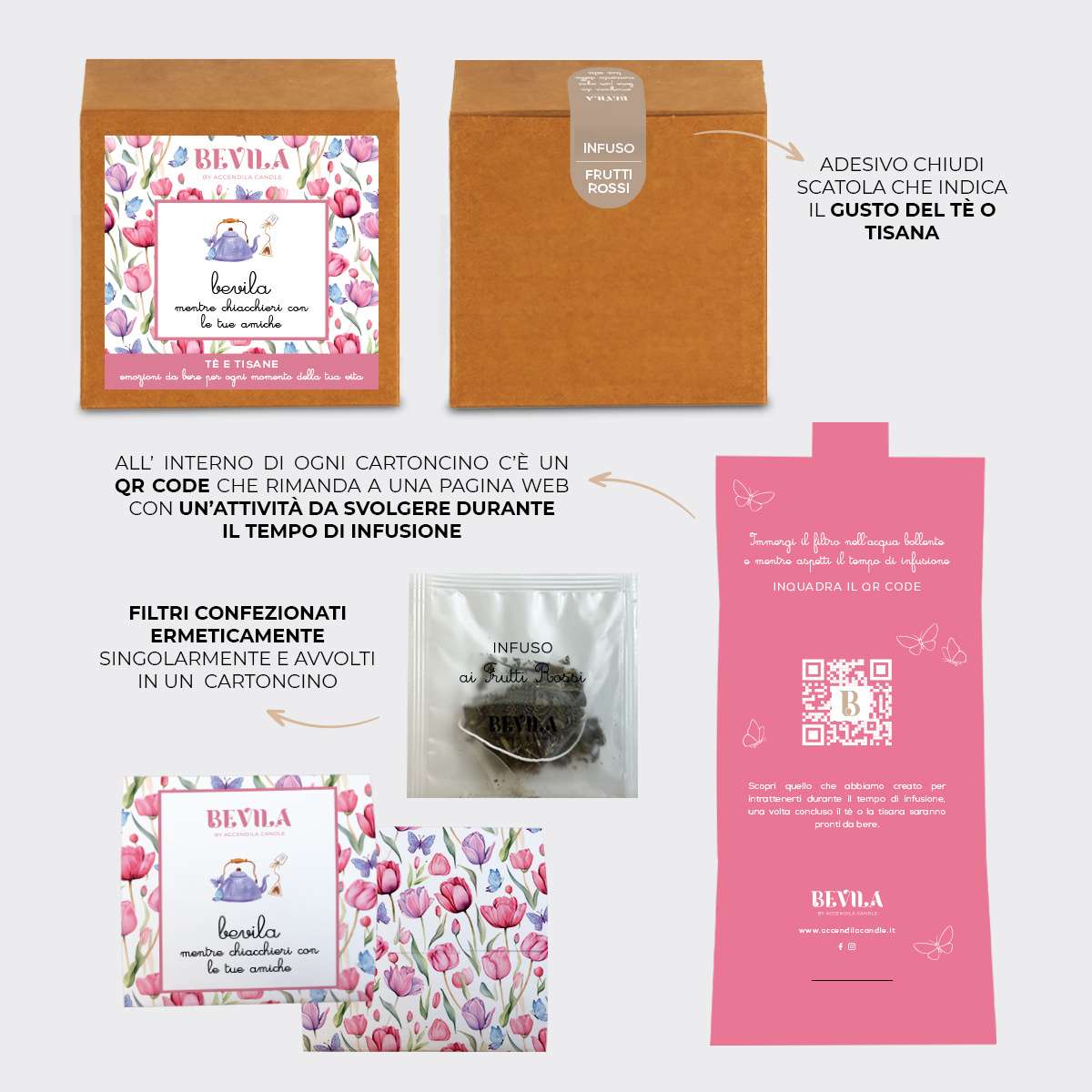 Immagine del prodotto Bevila - Amiche | Accendila Candle