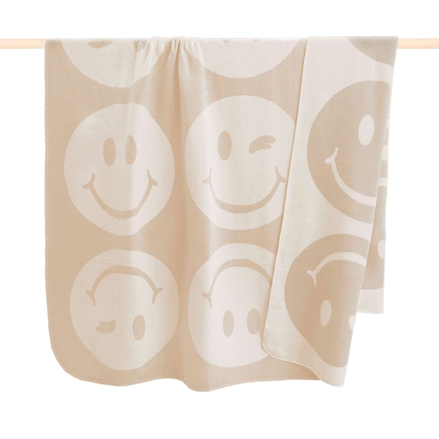 Immagine principale di Coperta Singola Smiley 150 x 200 cm | Pad Concept
