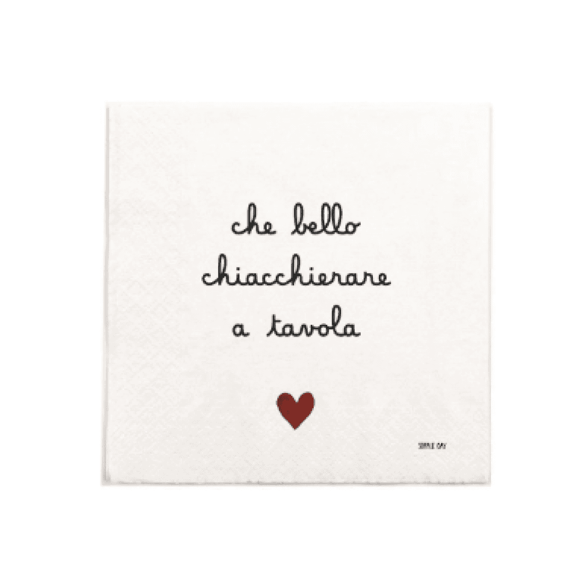 Immagine del prodotto Tovaglioli di Carta Che Bello Chiacchierare aTavola (20pz) 33x33 cm | Simple Day