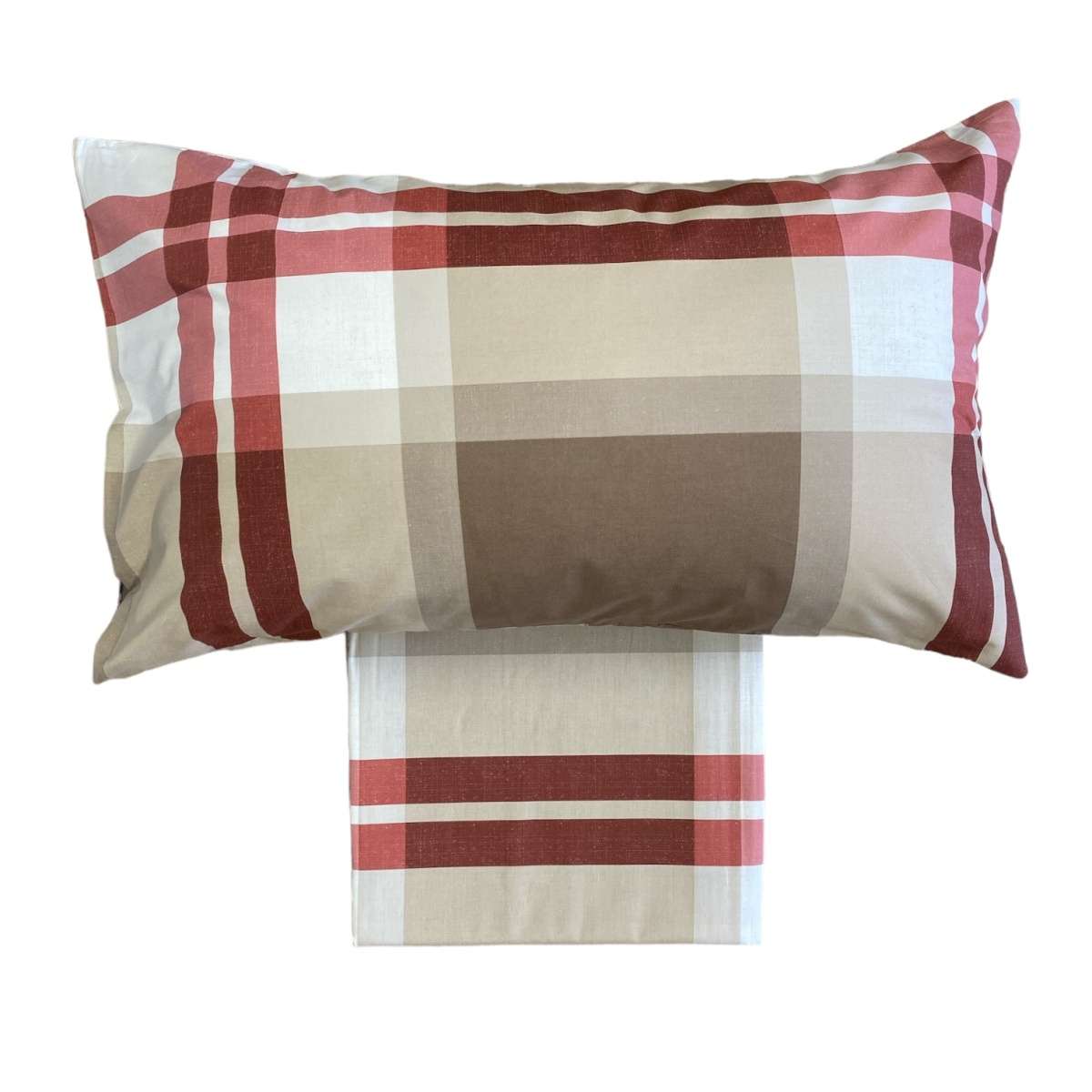 Immagine variante Tortora - Parure Copripiumino Matrimoniale Abe in Cotone - 3 colori | Pietro Zanetti Home