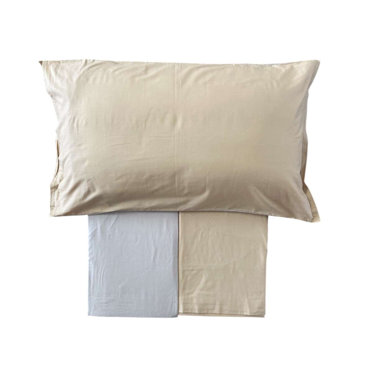 Immagine del prodotto Completo Letto Matrimoniale Bicol Caldo Cotone Zenzero | Pietro Zanetti Home