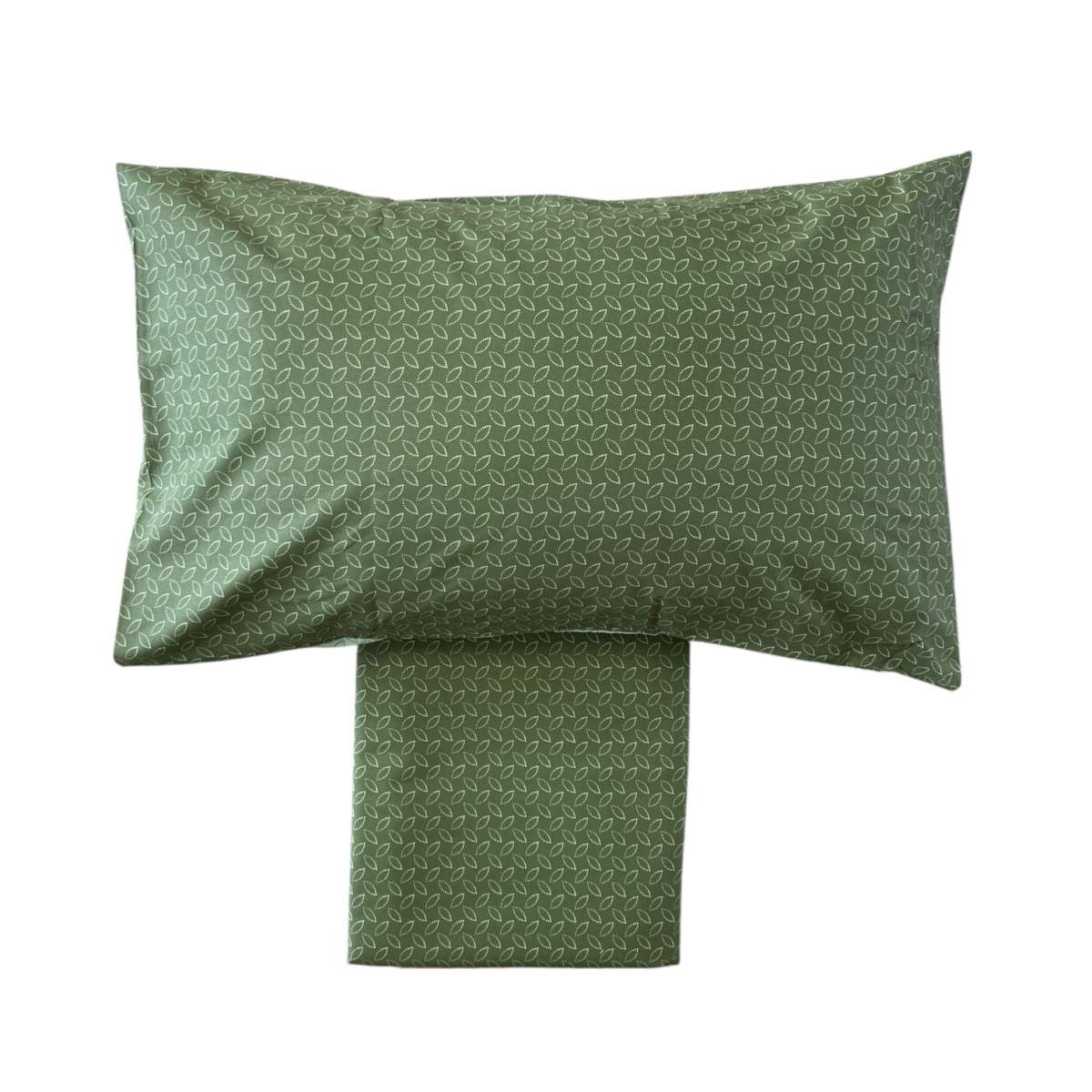 Immagine del prodotto Completo Letto Singolo Zemy Verde In Cotone | Pietro Zanetti Home