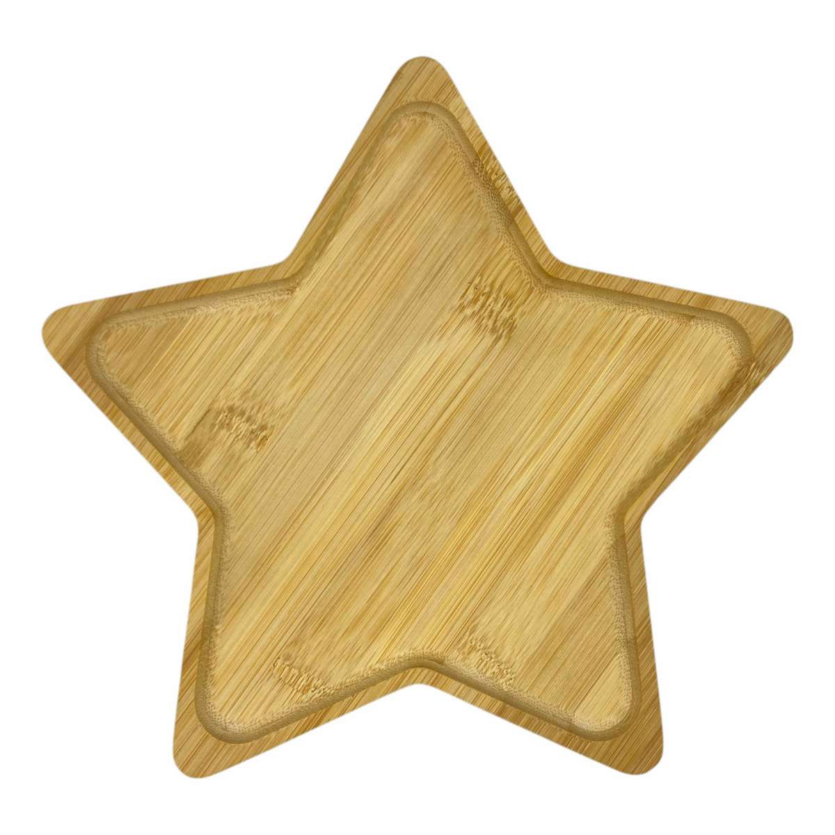 Immagine del prodotto Vassoio a Forma di Stella in Bamboo | Concord Home & Interior