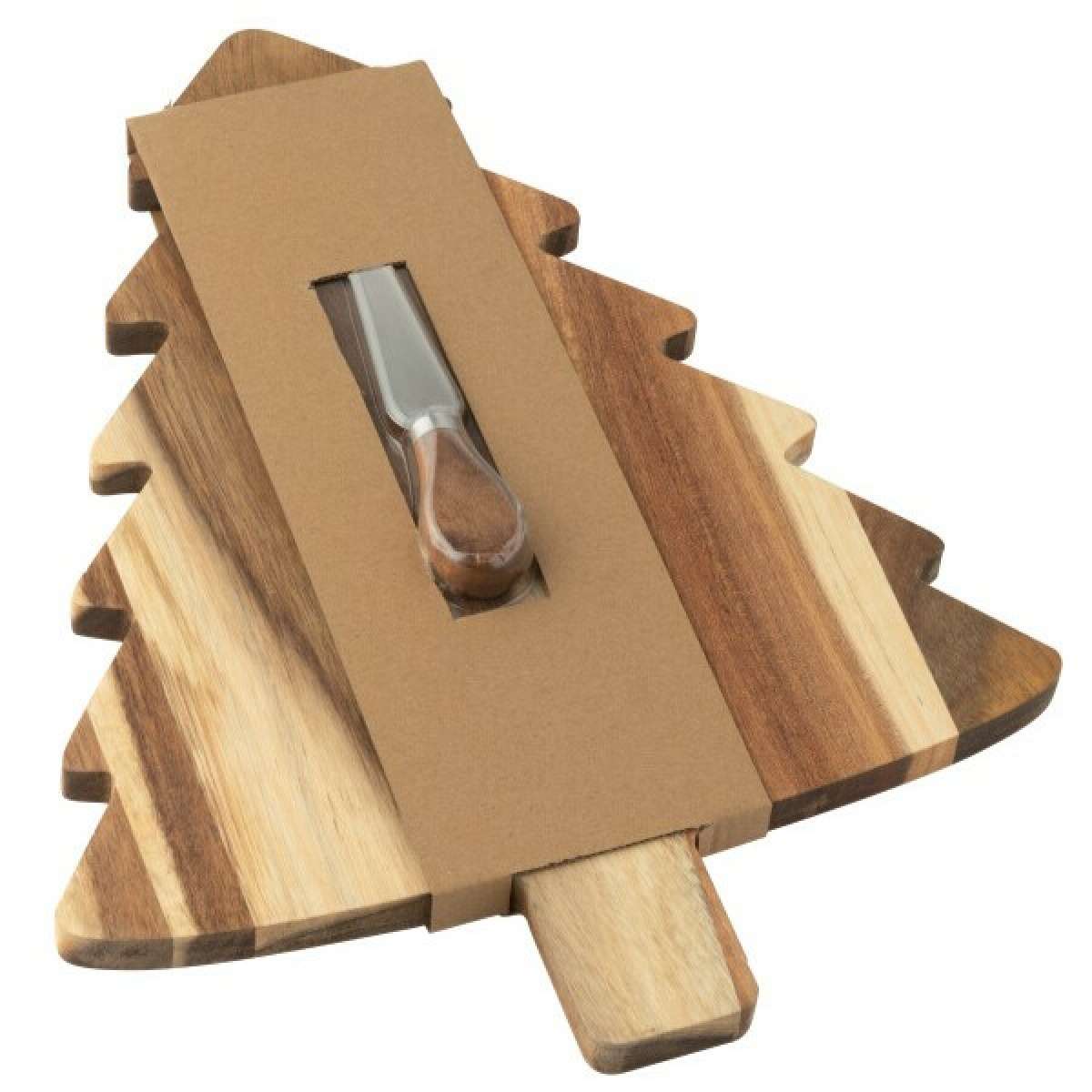 Immagine del prodotto Tagliere Abete con Coltello Formaggi 29.5x39x4.3 cm | Jolipa