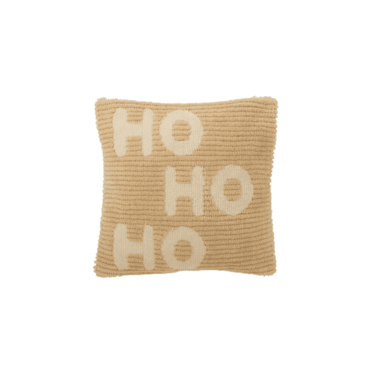 Immagine variante Beige scritta Bianca - Cuscino HoHoHo 45x45 cm  - 4 Varianti | Jolipa