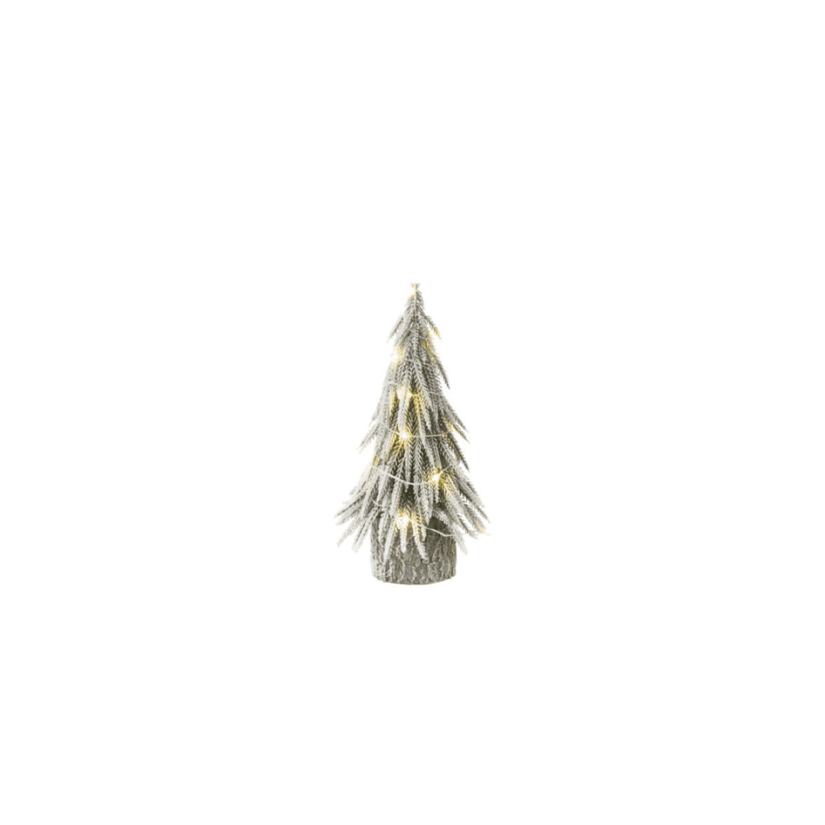 Immagine variante S - Decorazione Albero Natalizio Arti Innevato con LED - 2 Misure | Jolipa