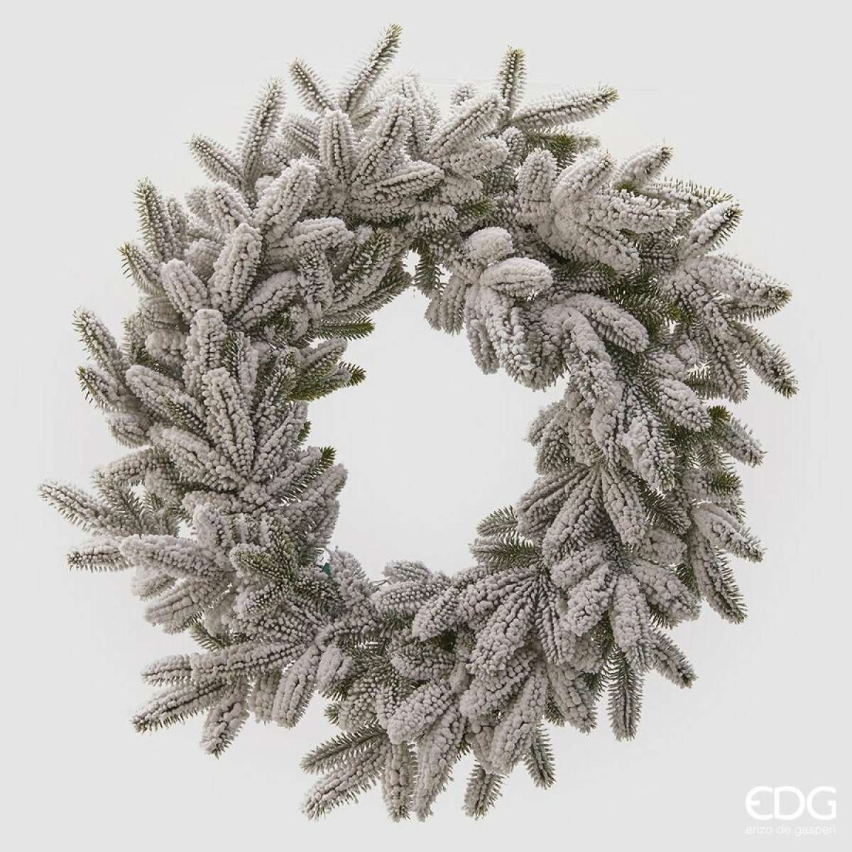 Immagine del prodotto Ghirlanda Natalizia Innevata Pino West Artificiale - 2 Misure | EDG Enzo De Gasperi