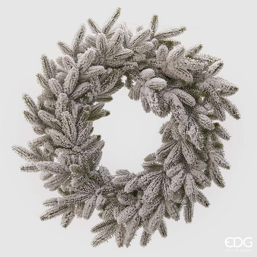 Immagine principale di Ghirlanda Natalizia Innevata Pino West Artificiale - 2 Misure | EDG Enzo De Gasperi