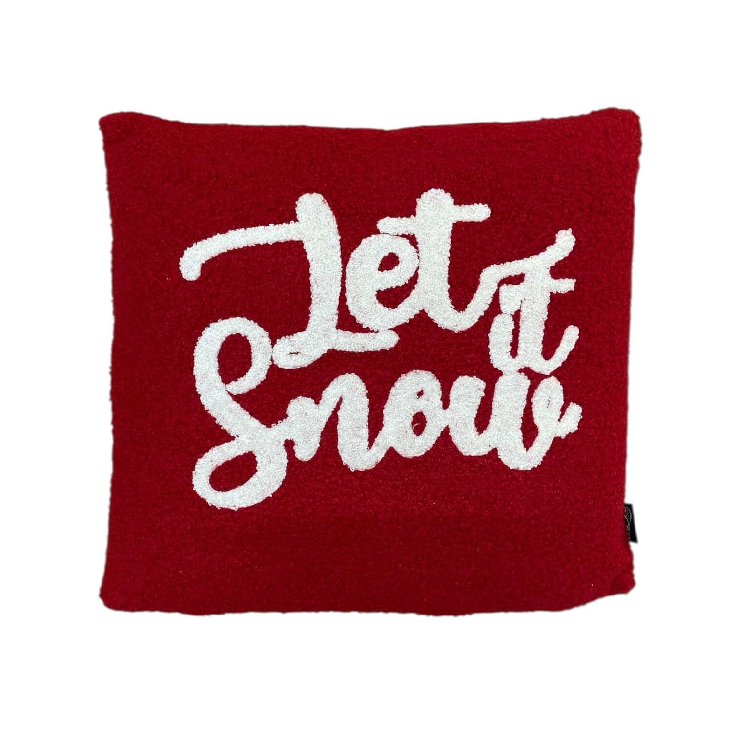 Immagine principale di Cuscino Elif "Let it Snow"  45x45 cm - 2 Colori | Unique Living