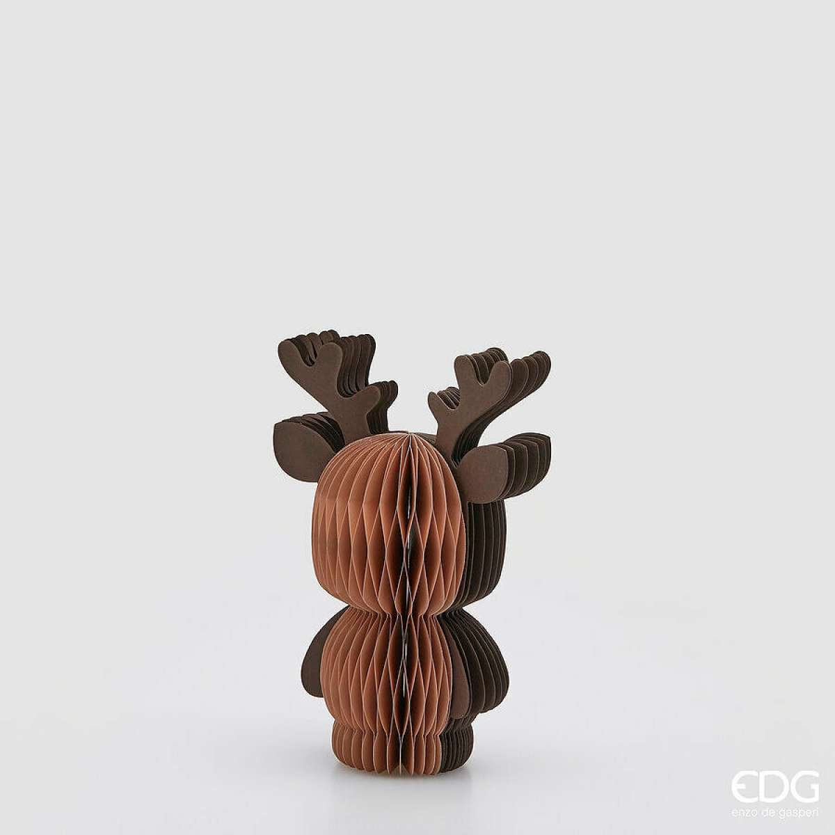Immagine variante S - Decorazione Renna Origami - 2 Misure | EDG Enzo De Gasperi