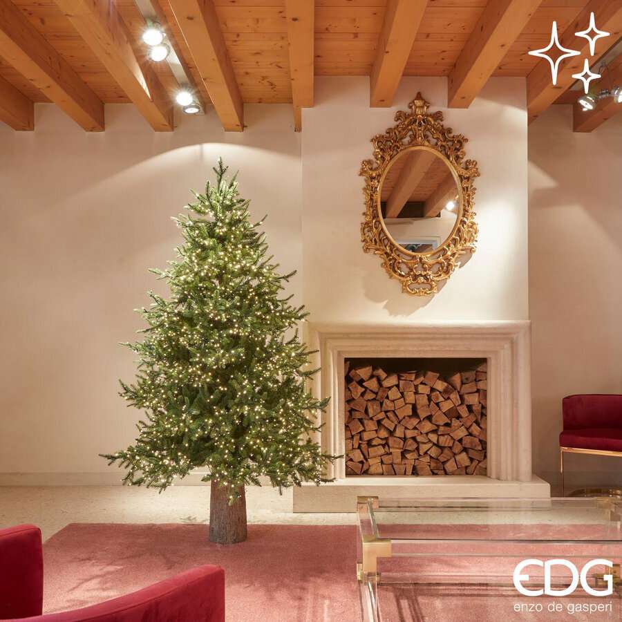 Immagine principale di Albero di Natale con luci incorporate Luxury EDG - 3 Misure | EDG Enzo De Gasperi