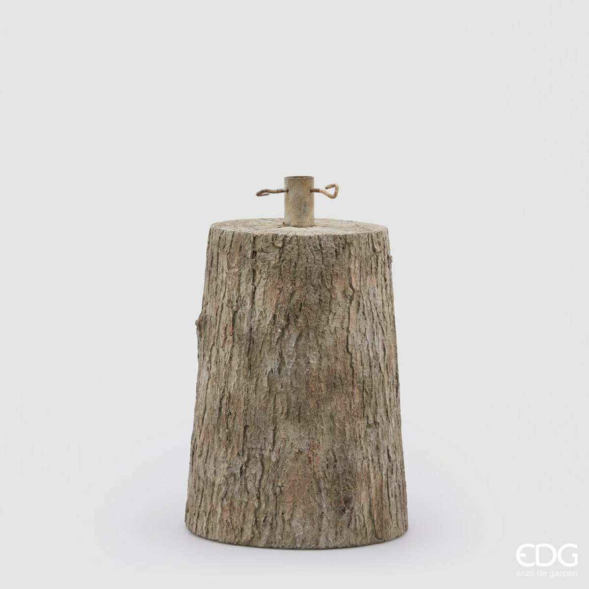 Immagine del prodotto Base Tronco Decorativa per Albero di Natale effetto Legno | EDG Enzo De Gasperi