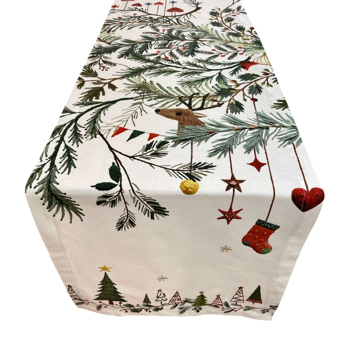 Immagine del prodotto Runner Tavolo in Cotone Rudy 45x170 cm | Tessitura Toscana Telerie