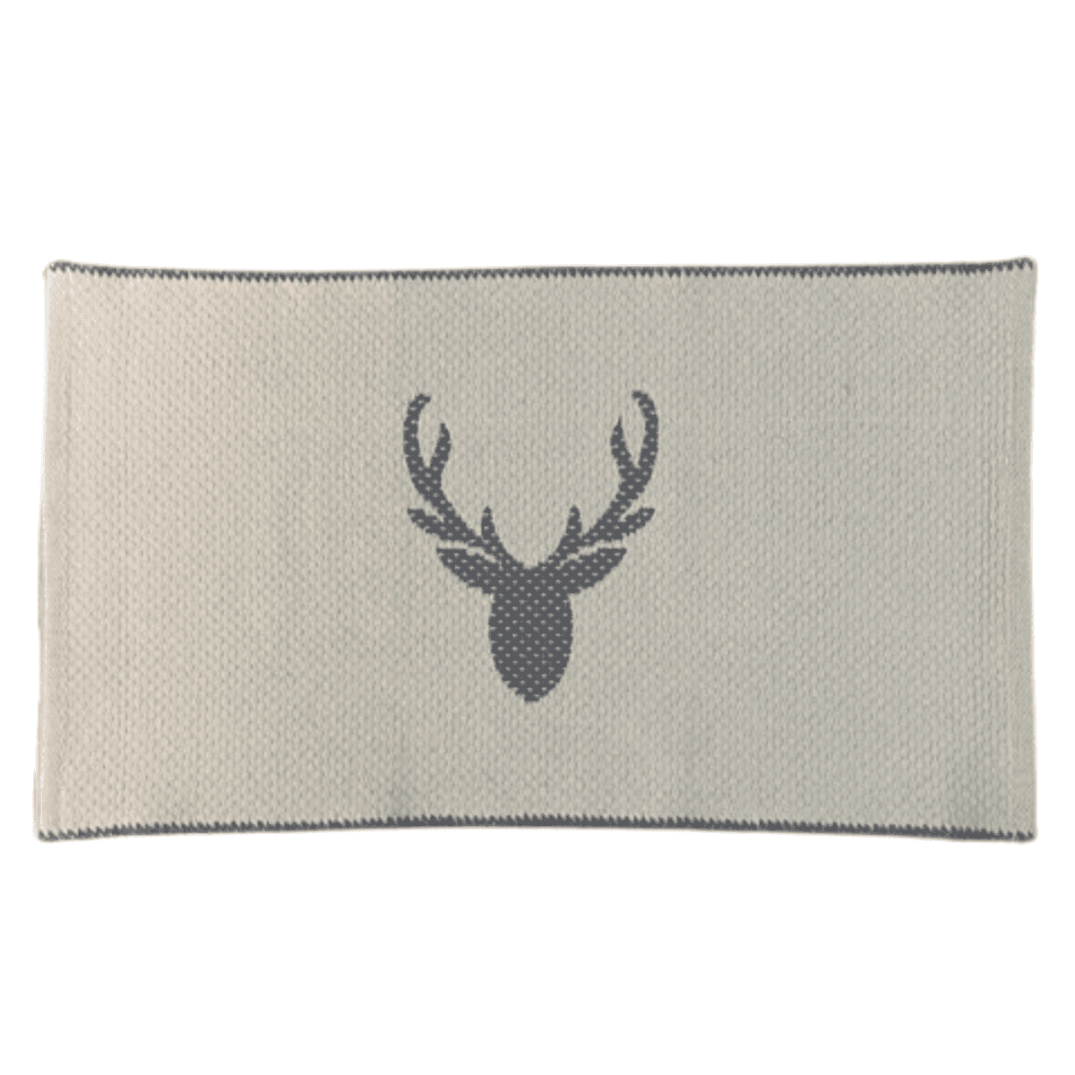 Immagine del prodotto Tappeto Intreccio Cervo in Cotone Base Naturale - 2 Colori | Daunex