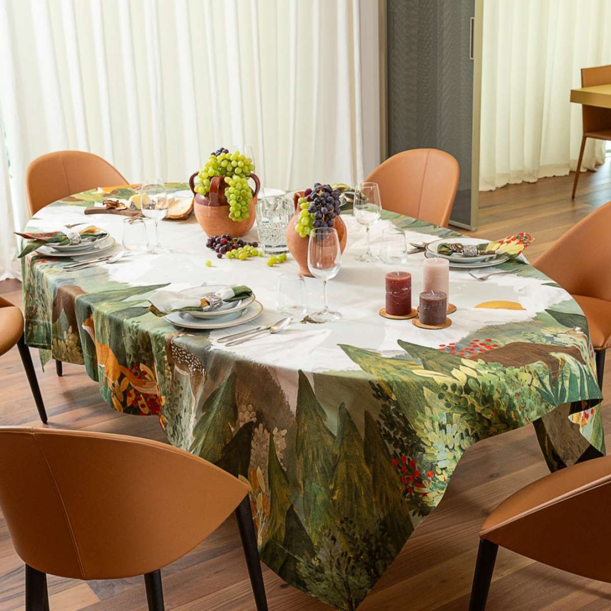 Immagine del prodotto Tovaglia Rettangolare Reinder in Lino Premium - 3 Misure | The NapKing