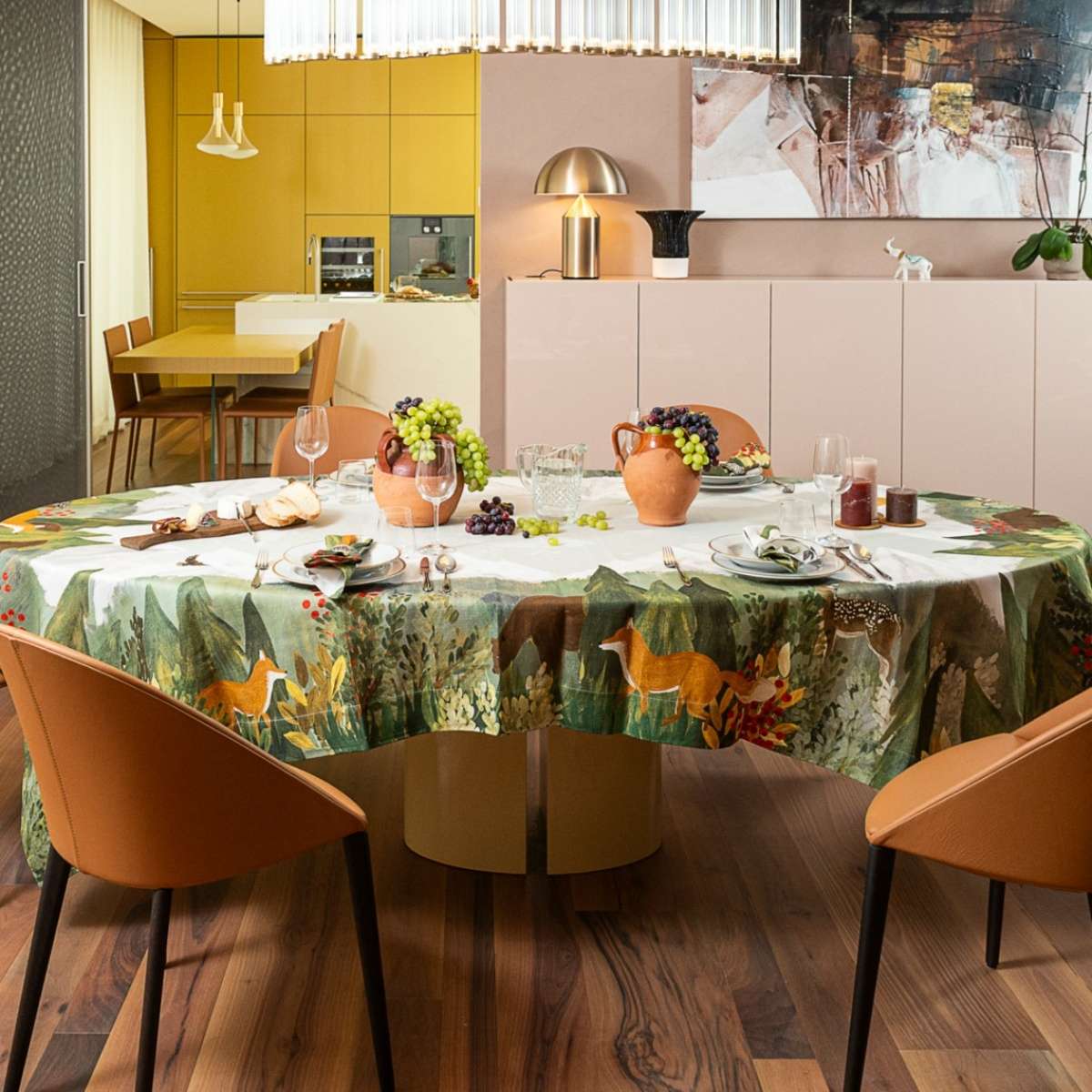 Immagine del prodotto Tovaglia Quadrata Reinard in Lino 220 x 220 cm | The NapKing