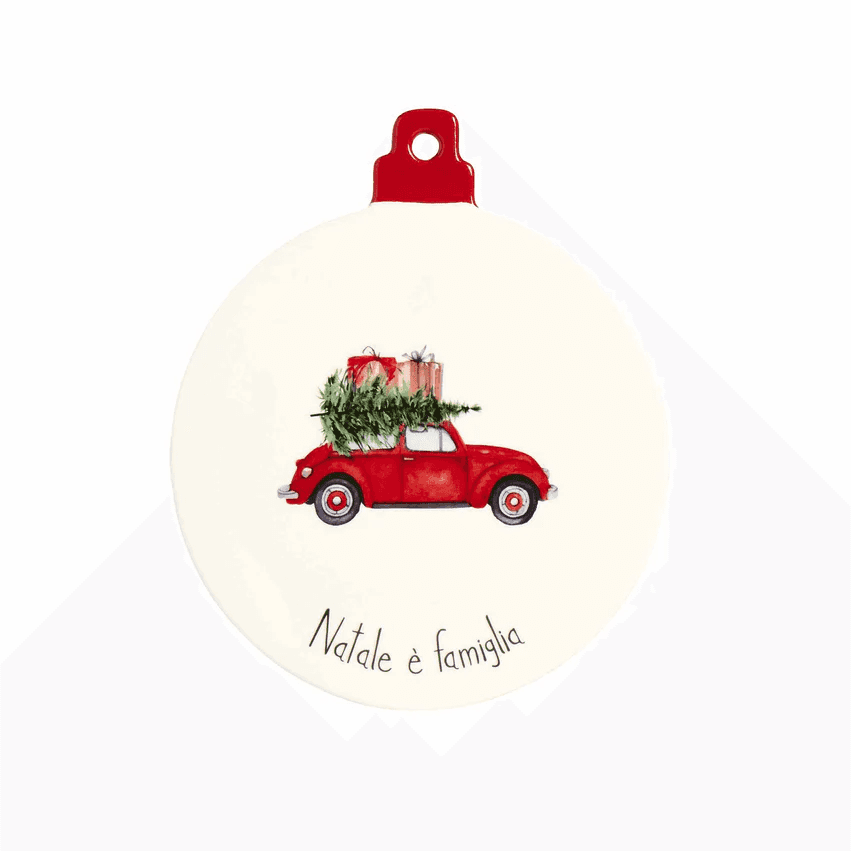 Immagine principale di Sottopentola Palla Natale in Famiglia 20x23,5 cm | Simple Day