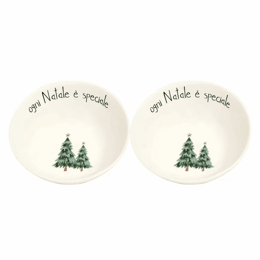 Immagine principale di Set 2 Piatti Fondi Ogni Natale è Speciale diam 20 cm | Simple Day