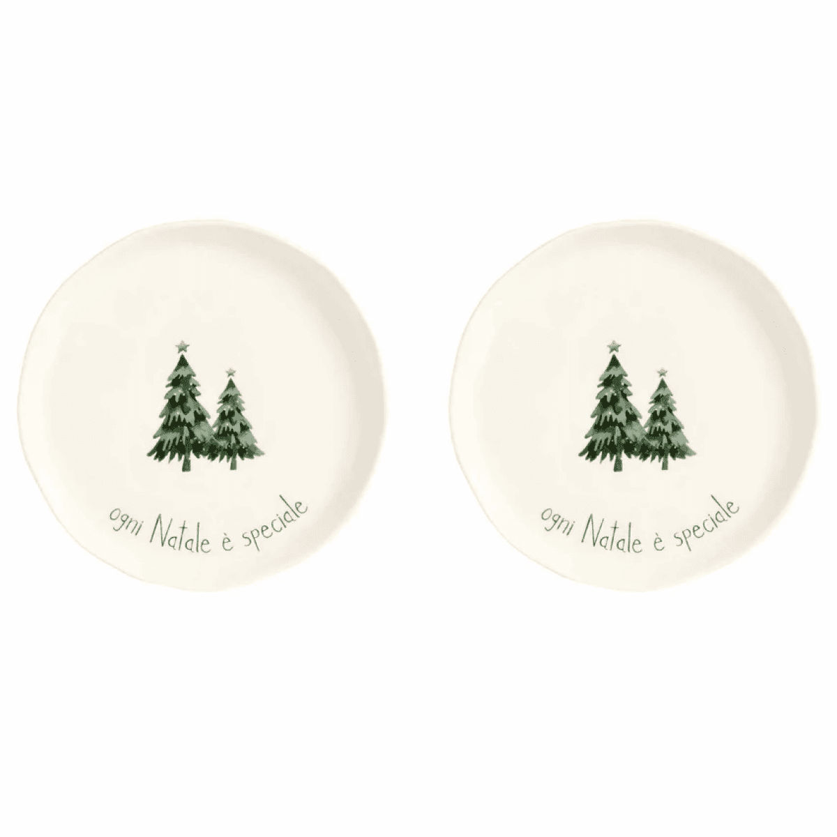 Immagine del prodotto Set 2 Piatti Dessert Ogni Natale è Speciale diam 21 cm | Simple Day