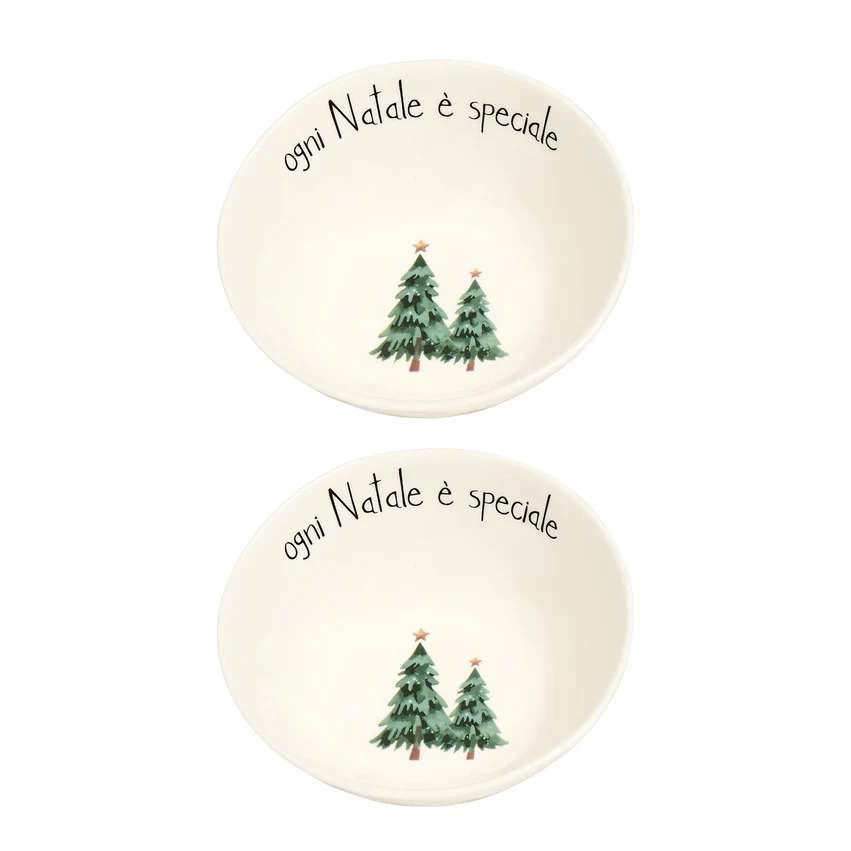 Immagine principale di Set 2 Ciotole in gres Diam 15,5 Ogni Natale è Speciale | Simple Day