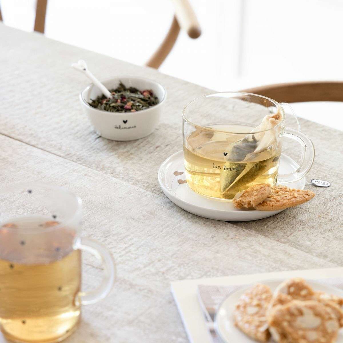 Immagine del prodotto Mug Tumbler in Vetro Tea Lover | Bastion Collections