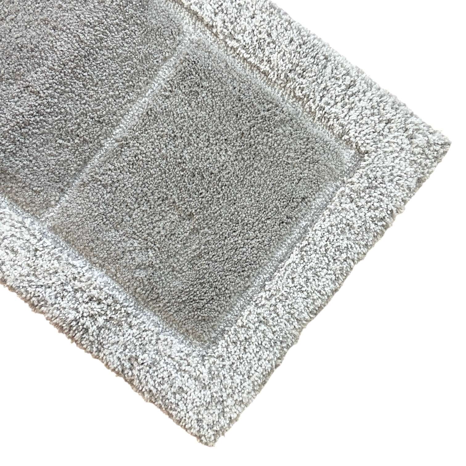 Immagine principale di Tappeto Bagno New Moon FUMO in Soffice Microfibra e Viscosa - 2 Misure | Pietro Zanetti Home