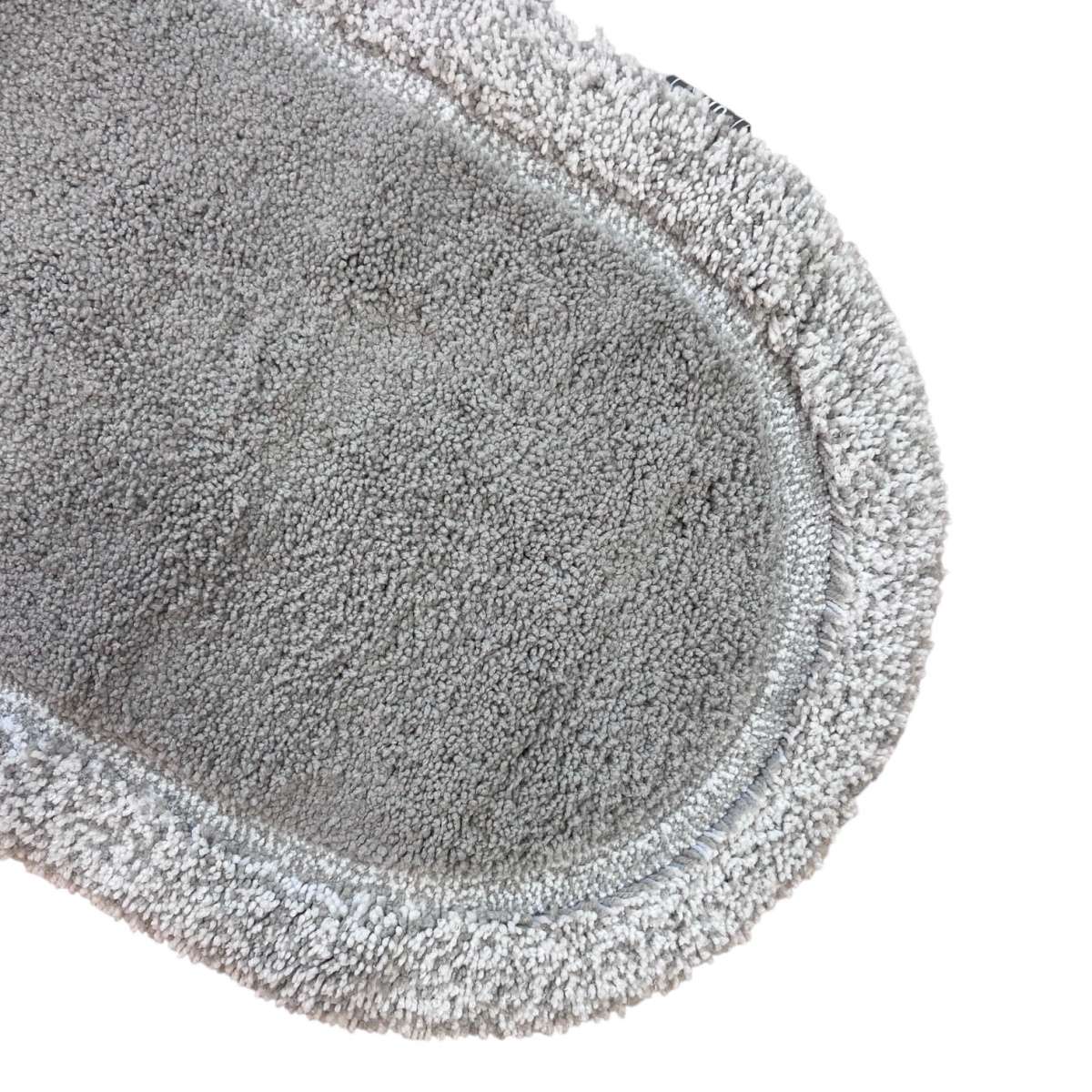 Immagine del prodotto Tappeto Bagno New Moon OVALE in Soffice Microfibra e Viscosa - 2 Colori | Pietro Zanetti Home