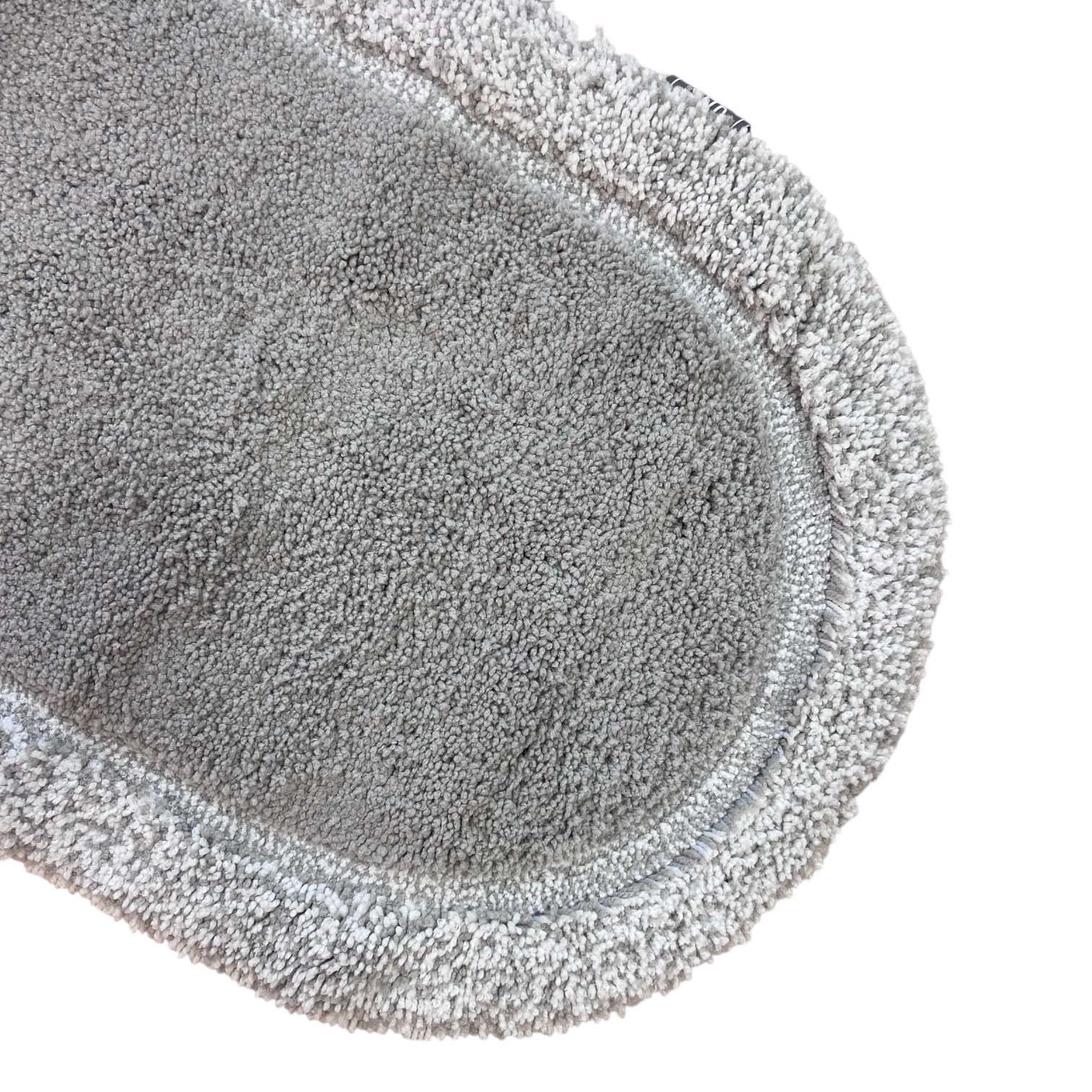 Immagine principale di Tappeto Bagno New Moon OVALE in Soffice Microfibra e Viscosa - 2 Colori | Pietro Zanetti Home