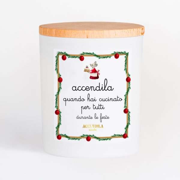 Immagine principale di Candela Accendila - Xmas Chef | Accendila Candle