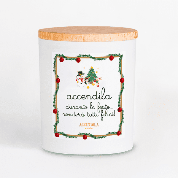 Immagine principale di Candela Accendila - Xmas Tutti Felici | Accendila Candle