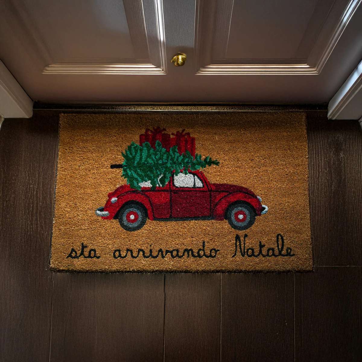 Immagine del prodotto Zerbino Sta Arrivando Natale 45x75cm | Simple Day