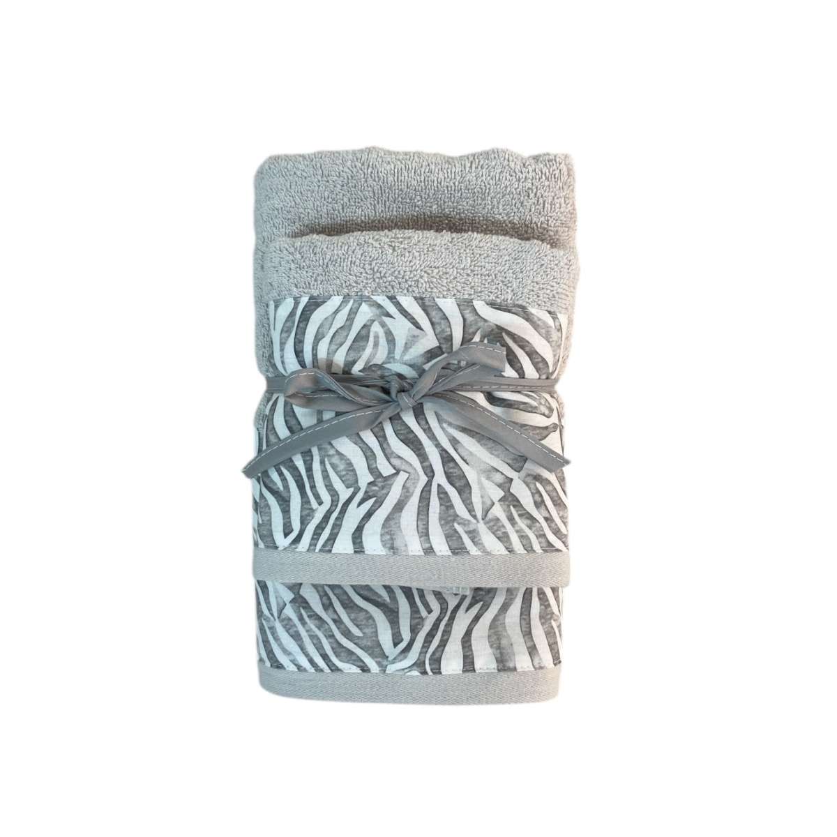 Immagine del prodotto Set Asciugamani Bagno Zebra - 2 Colori | Pietro Zanetti Home