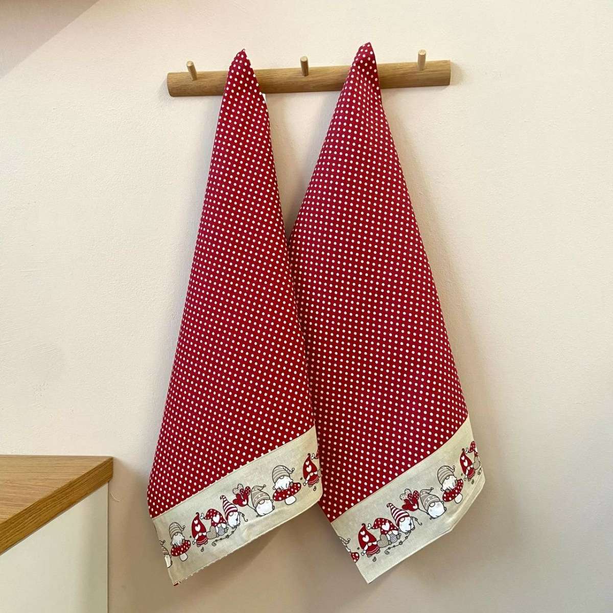 Immagine del prodotto Set 2 Strofinacci in Cotone Gnometti - 2 Colori | Pietro Zanetti Home