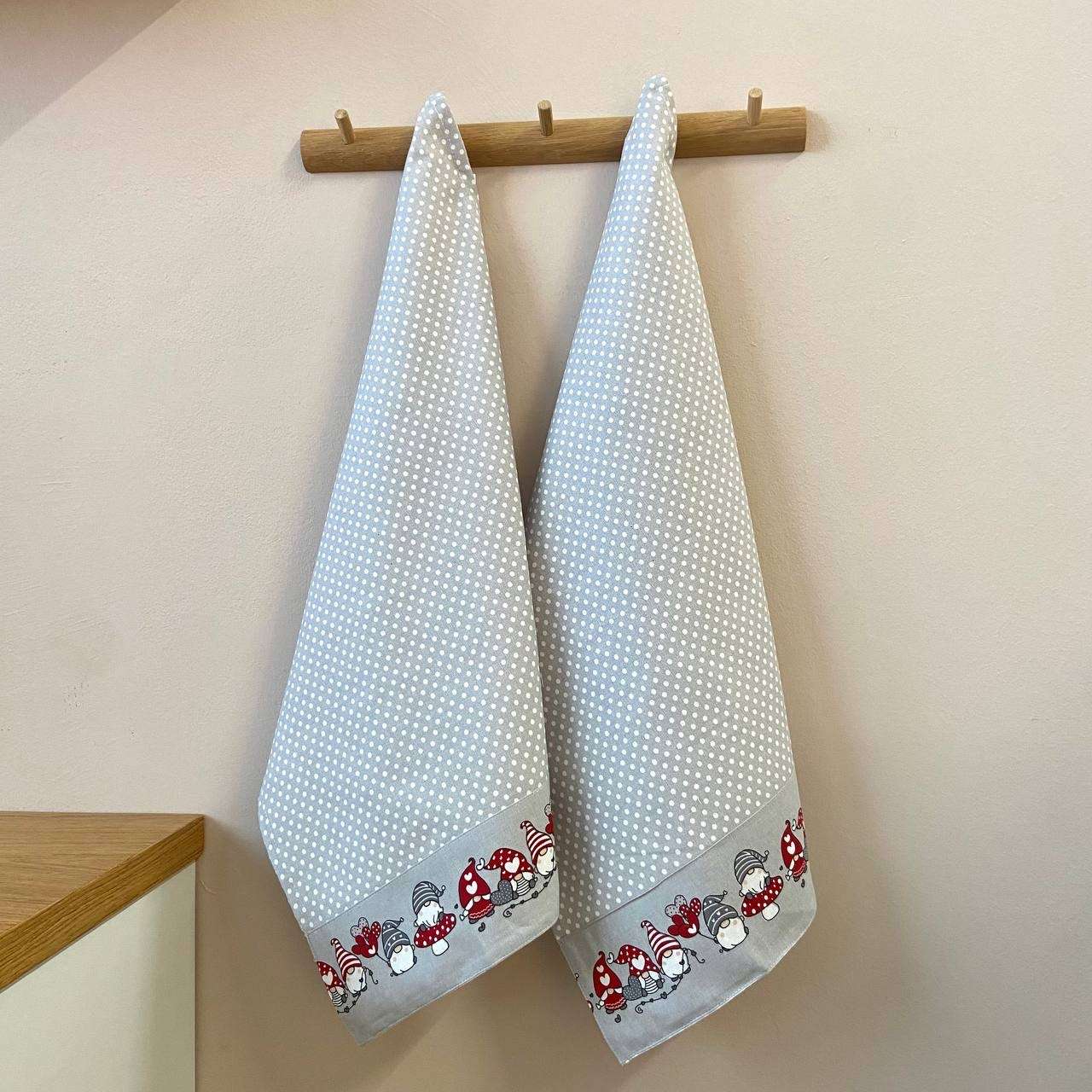 Immagine principale di Set 2 Strofinacci in Cotone Gnometti - 2 Colori | Pietro Zanetti Home