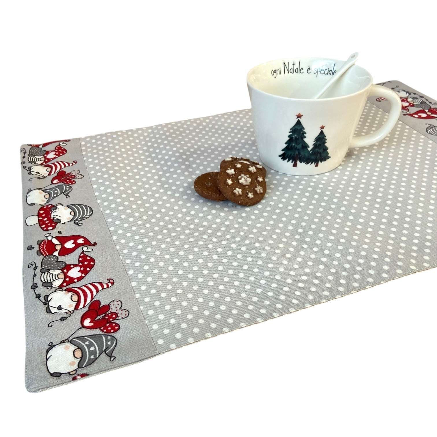 Immagine principale di Tovaglietta Americana in Cotone Gnometti - 2 Colori | Pietro Zanetti Home